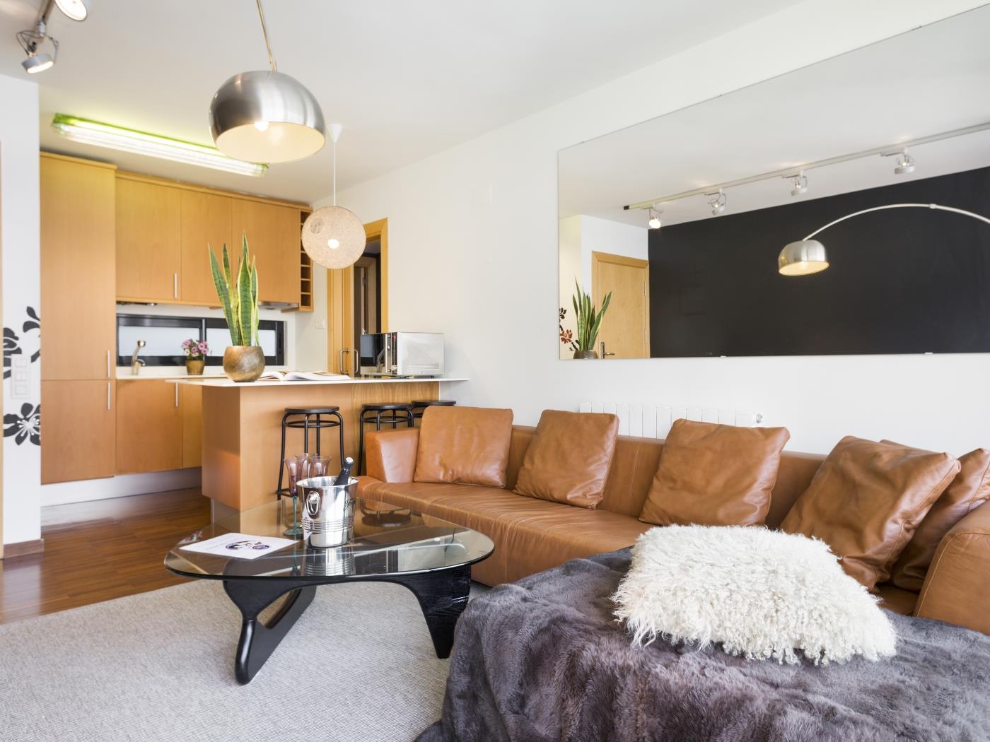 Luminoso Apartamento para Ejecutivos en Sarrià – Pedralbes para 4 - My Space Barcelona Apartamentos