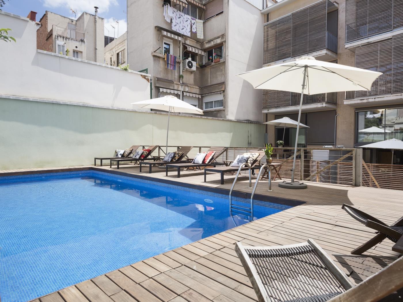 Loft de Vacaciones en Gràcia con Terraza y Piscina - My Space Barcelona Apartamentos