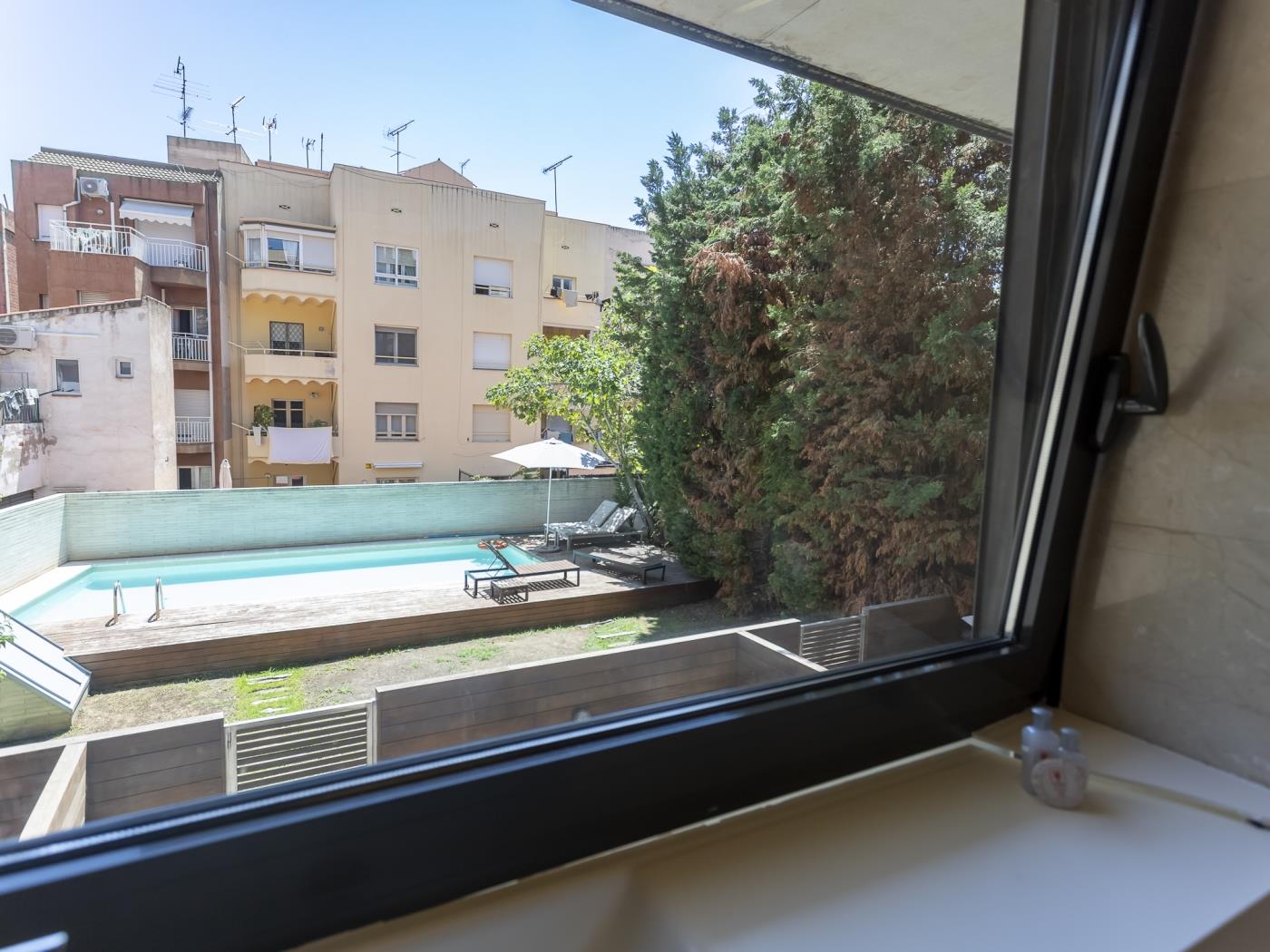 My Space Barcelona Apartamento con Terraza y Piscina cerca Parque Güell para 8 - My Space Barcelona Apartamentos
