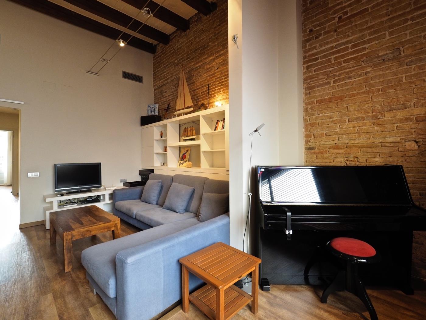 Maravilloso Apartamento con terraza privada en Gràcia para 6 - My Space Barcelona Apartamentos