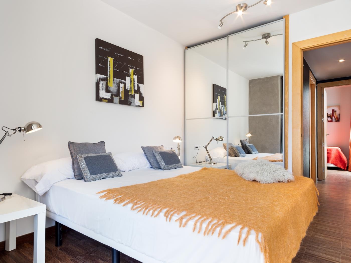 Apartamento para Ejecutivos con terraza y balcón en Sarrià - Sant Gervasi para 4 - My Space Barcelona Apartamentos