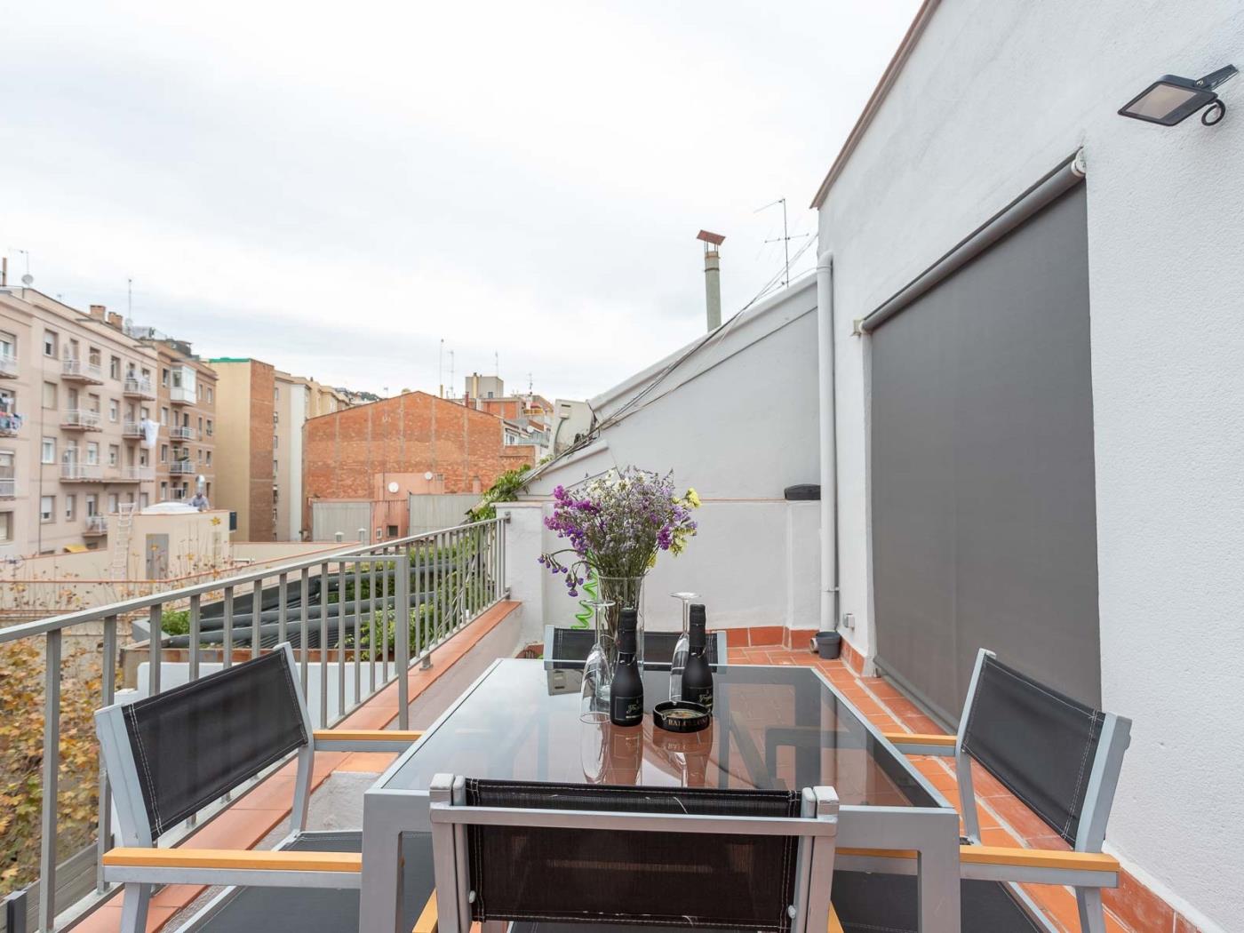 My Space Barcelona Luminosos ático con dos terrazas muy bien orientado - My Space Barcelona Apartamentos