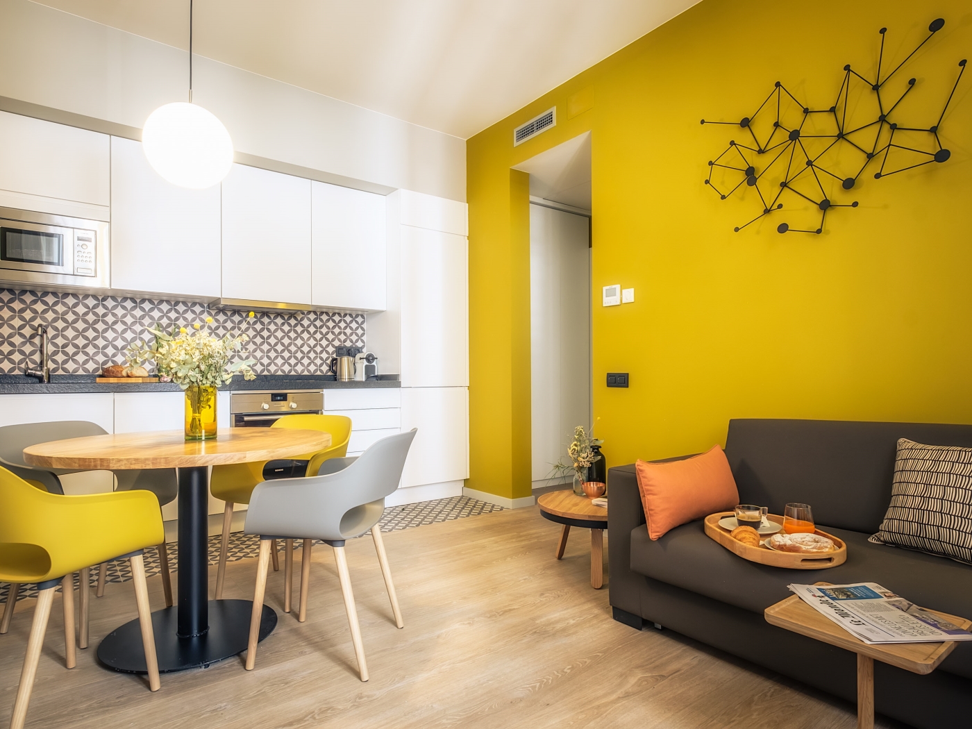 Elegante y moderno apartamento en el centro en Sants por temporadas - My Space Barcelona Apartamentos