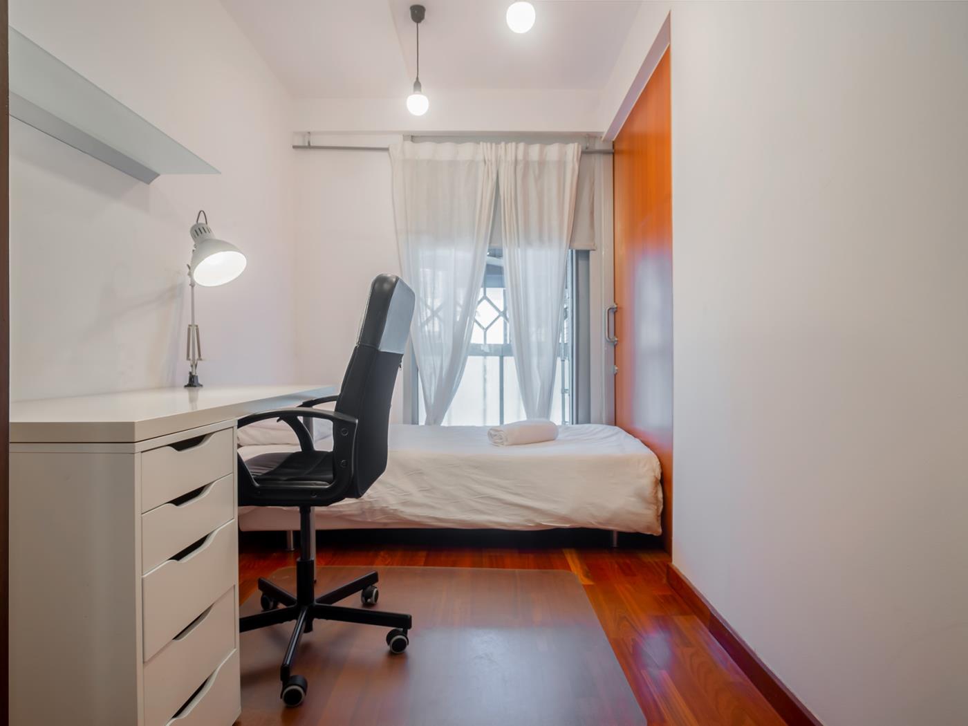 Encantador y luminoso apartamento en Gràcia para familias y ejecutivos para 5 - My Space Barcelona Apartamentos