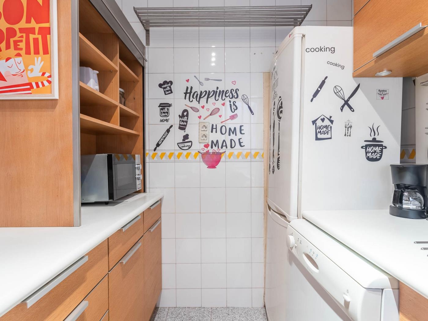 ¡Encantador piso con capacidad para 6 personas cerca del corazón de la ciudad! - My Space Barcelona Apartamentos