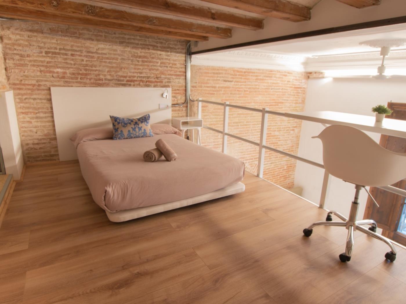 Moderno dúplex estudio con amplia terraza en zona céntrica - My Space Barcelona Apartamentos