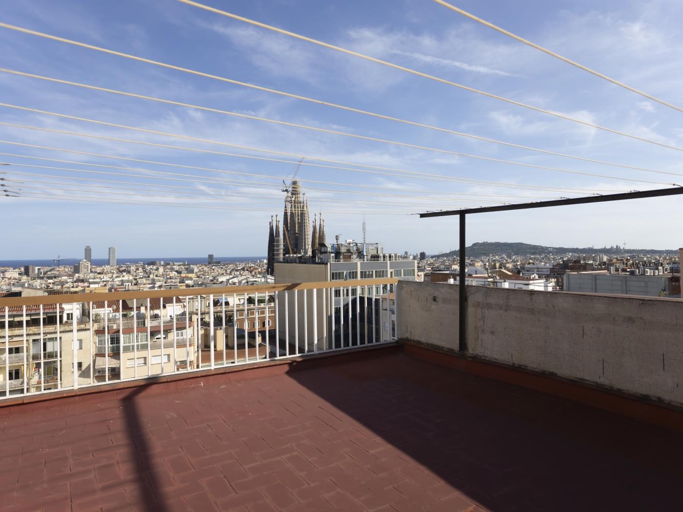 Piso luminoso con vistas a la Sagrada Familia - My Space Barcelona Apartamentos